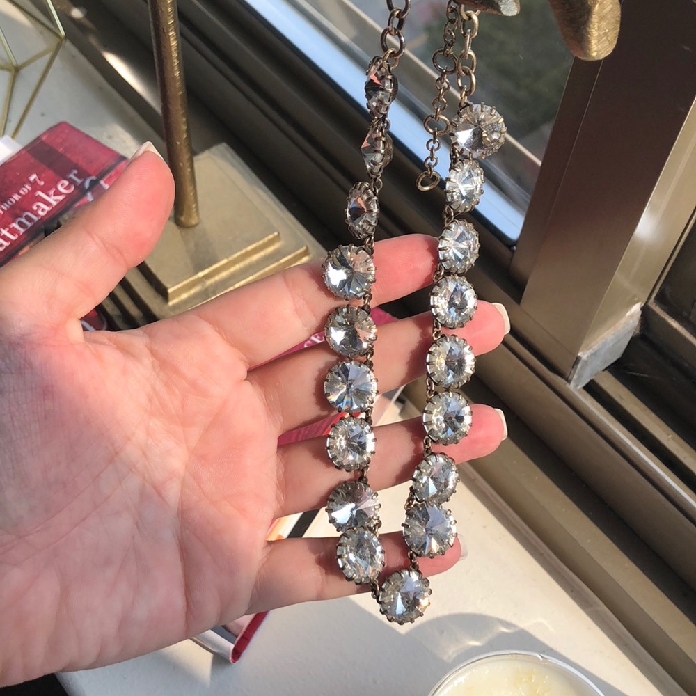 JCrew crystal necklace